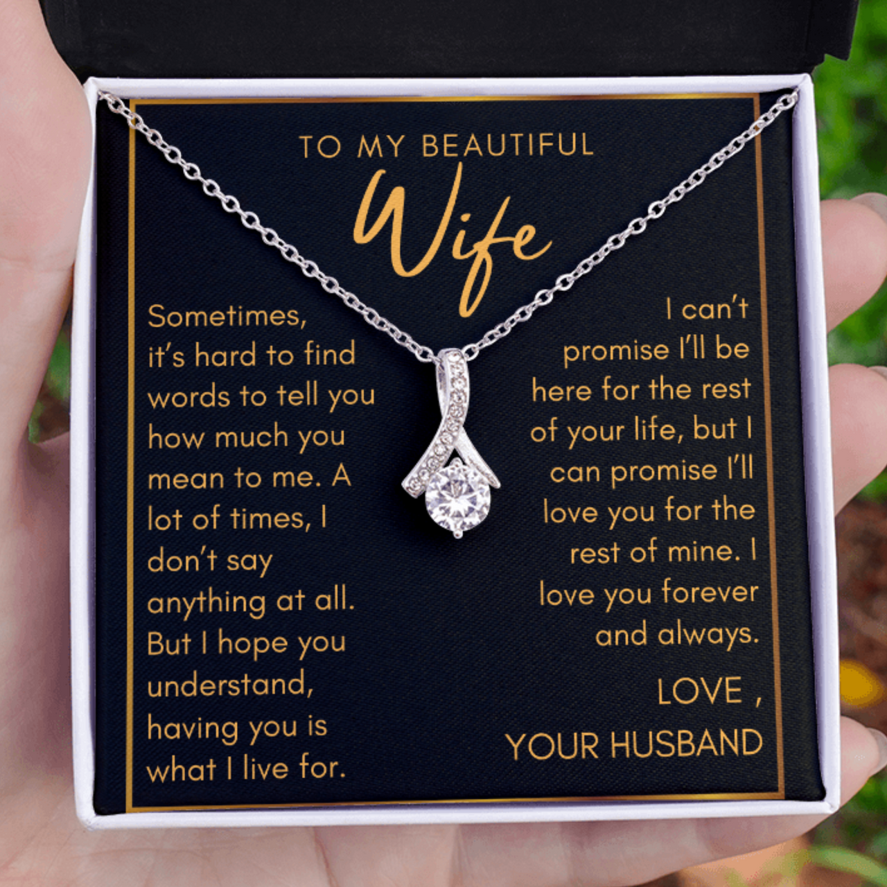 Wife, You Mean To Me - Alluring Necklace