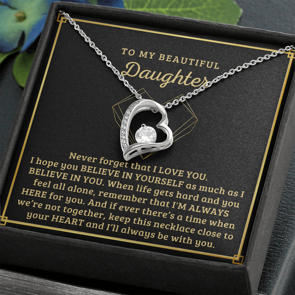 I love you 2025 forever and always necklace