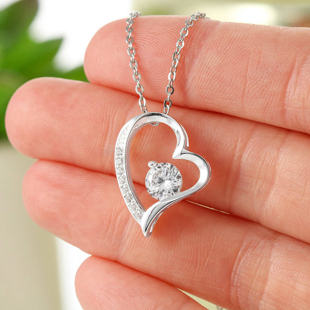 To My Mother-In-Law, Our Relationship Means So Much To Me - Forever Love Necklace