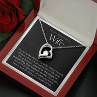 Thumbnail for To My Wife, You Are The Heart Of Everything To Me - Forever Love Necklace