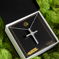 Thumbnail for CZ Cross Necklace