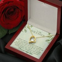 Thumbnail for To My Daughter, My Greatest Gift and Pride - Forever Love Necklace
