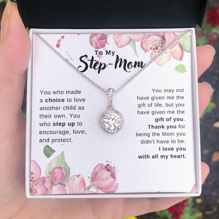 To My Step-Mom, You Who Step Up - Eternal Necklace