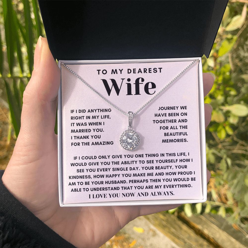My Wife, My Everything - Eternal Love Necklace