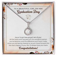 Thumbnail for To The Graduate, I Am Proud Of You - Eternal Necklace