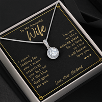 Thumbnail for To My Wife, God Gave Me You - Eternal Love Necklace