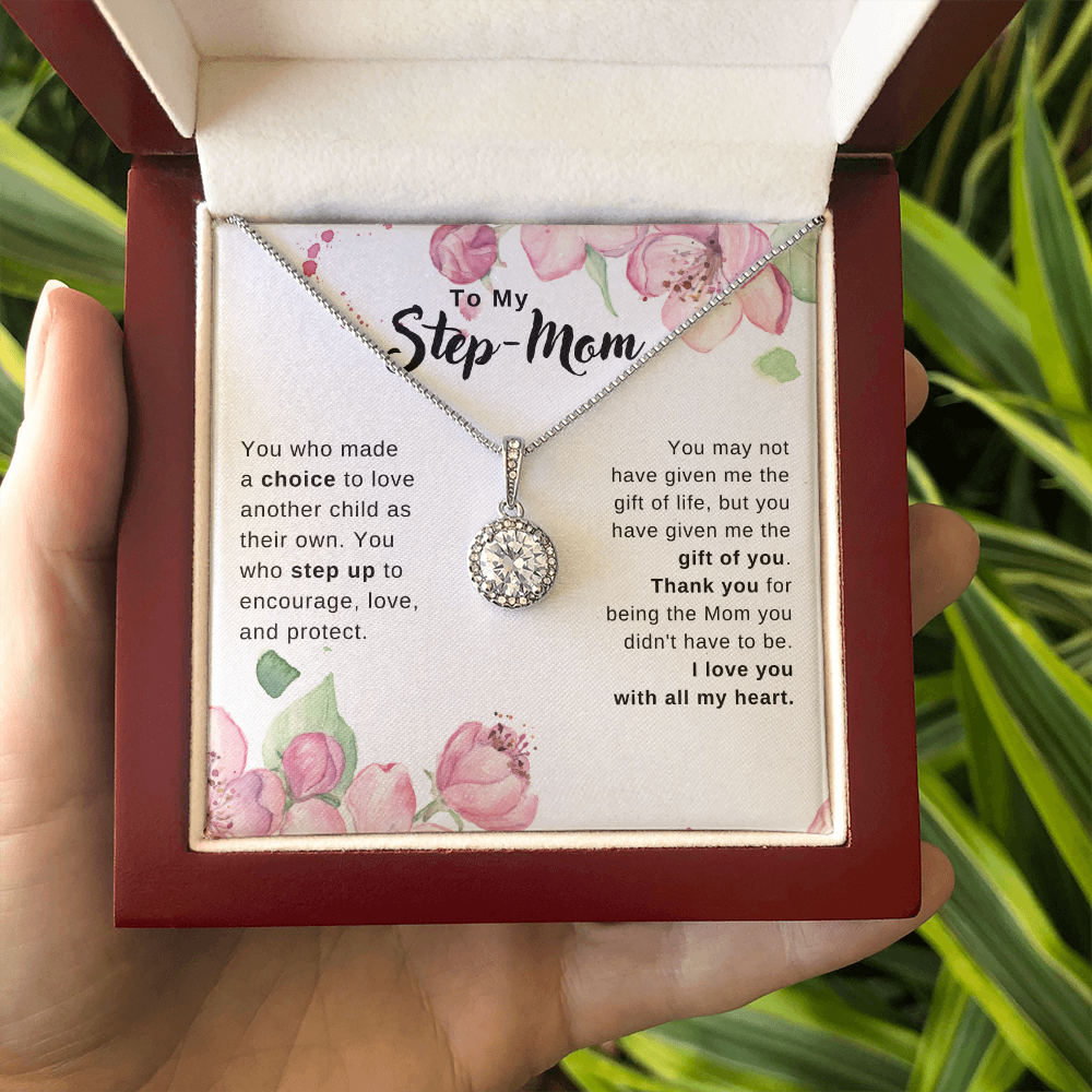 To My Step-Mom, You Who Step Up - Eternal Necklace