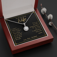 Thumbnail for To My Wife, God Gave Me You - Eternal Love Necklace