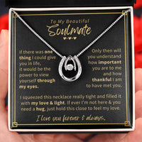 Thumbnail for To My Soulmate, My Love and Light - Lucky in Love Necklace