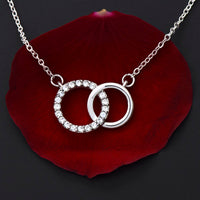 Thumbnail for To My Granddaughter, Always Remember This - Infinity Circle Necklace
