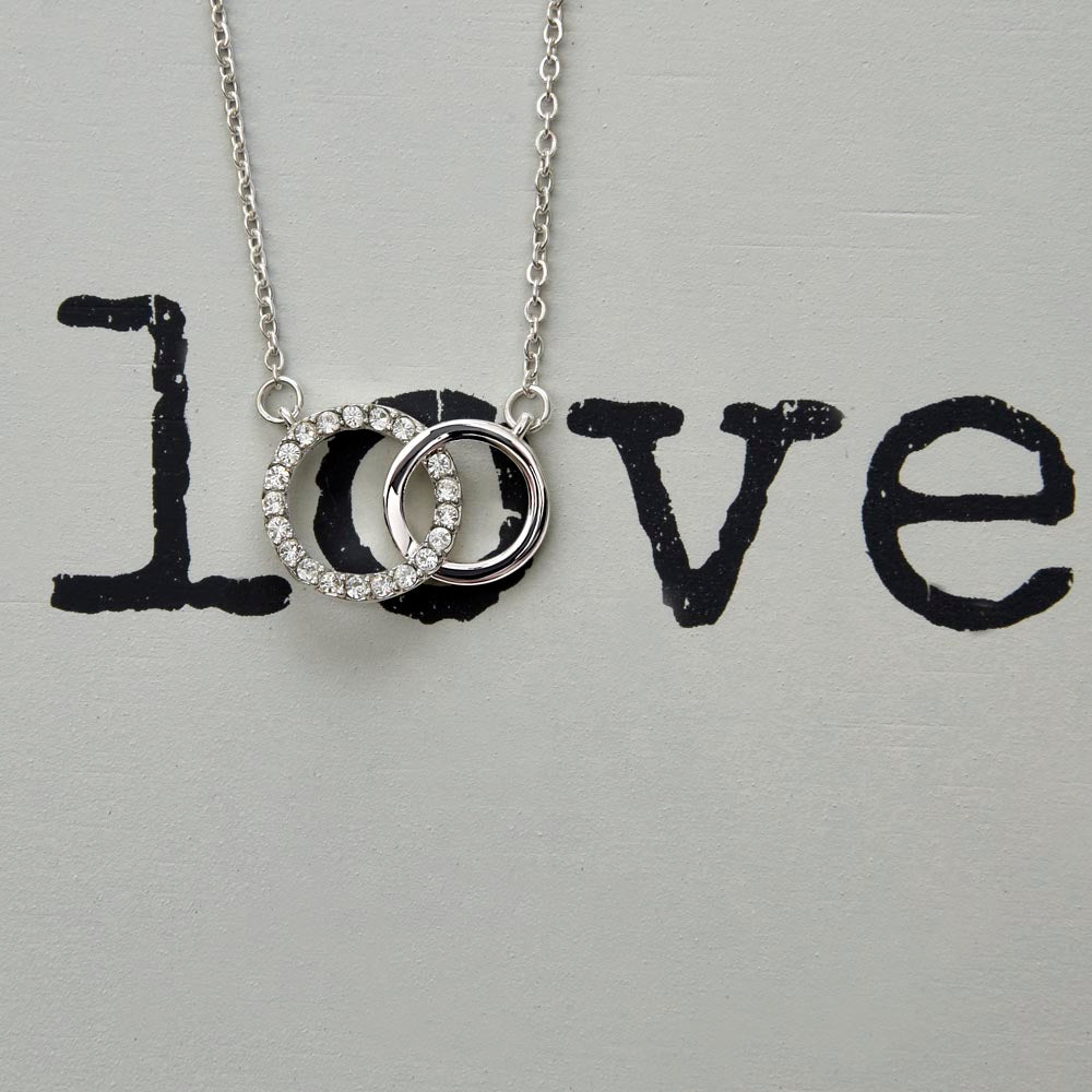 To My Granddaughter, You Are The Greatest Gift - Infinity Circle Necklace