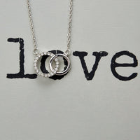 Thumbnail for To My Granddaughter, You Are The Greatest Gift - Infinity Circle Necklace