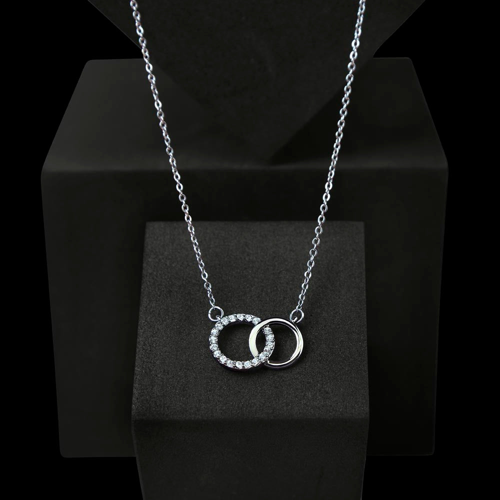Best Friend, I Can Always Count On You - Infinity Circle Necklace