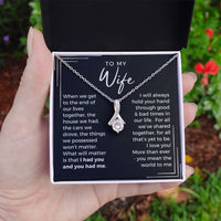 Thumbnail for To My Wife, I Love You More - Alluring Beauty Necklace