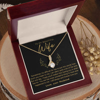 Thumbnail for To My Wife,  I Live For You - Alluring Beauty Necklace