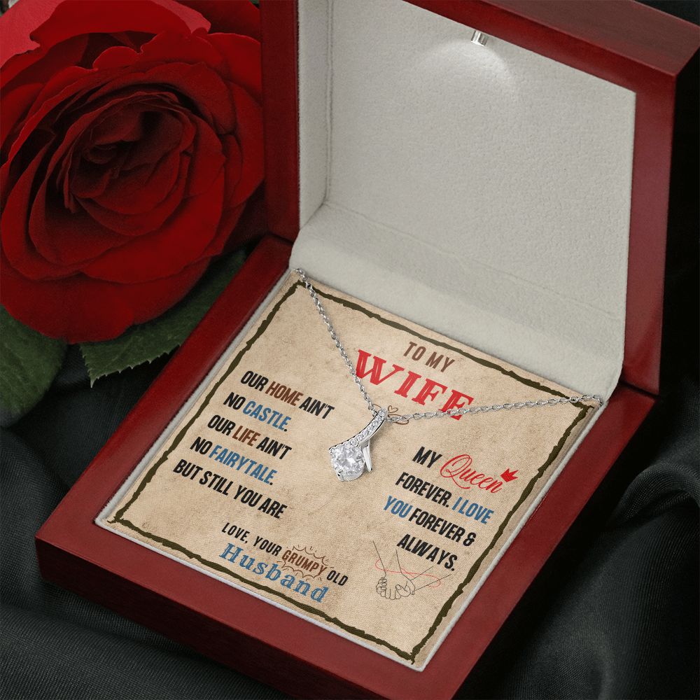 My Wife, My Queen Forever - Alluring Beauty Necklace