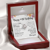 Thumbnail for Happy 40th Birthday - Love Knot Necklace