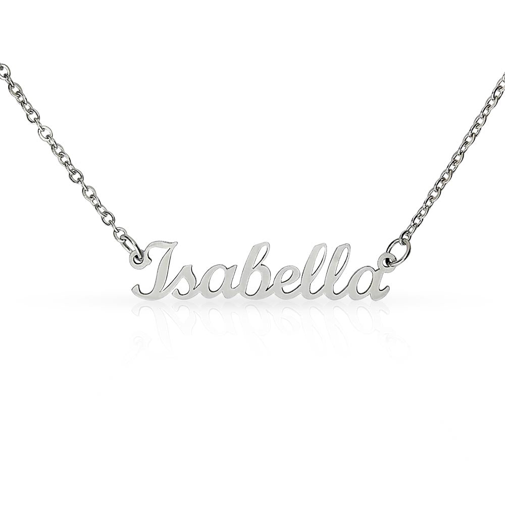 Daughter, I Love You - Personalized Name Necklace