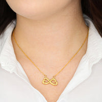 Thumbnail for In Loving Memory Of Your Husband - Infinity Necklace