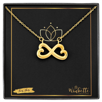 Thumbnail for Infinity Heart Necklace