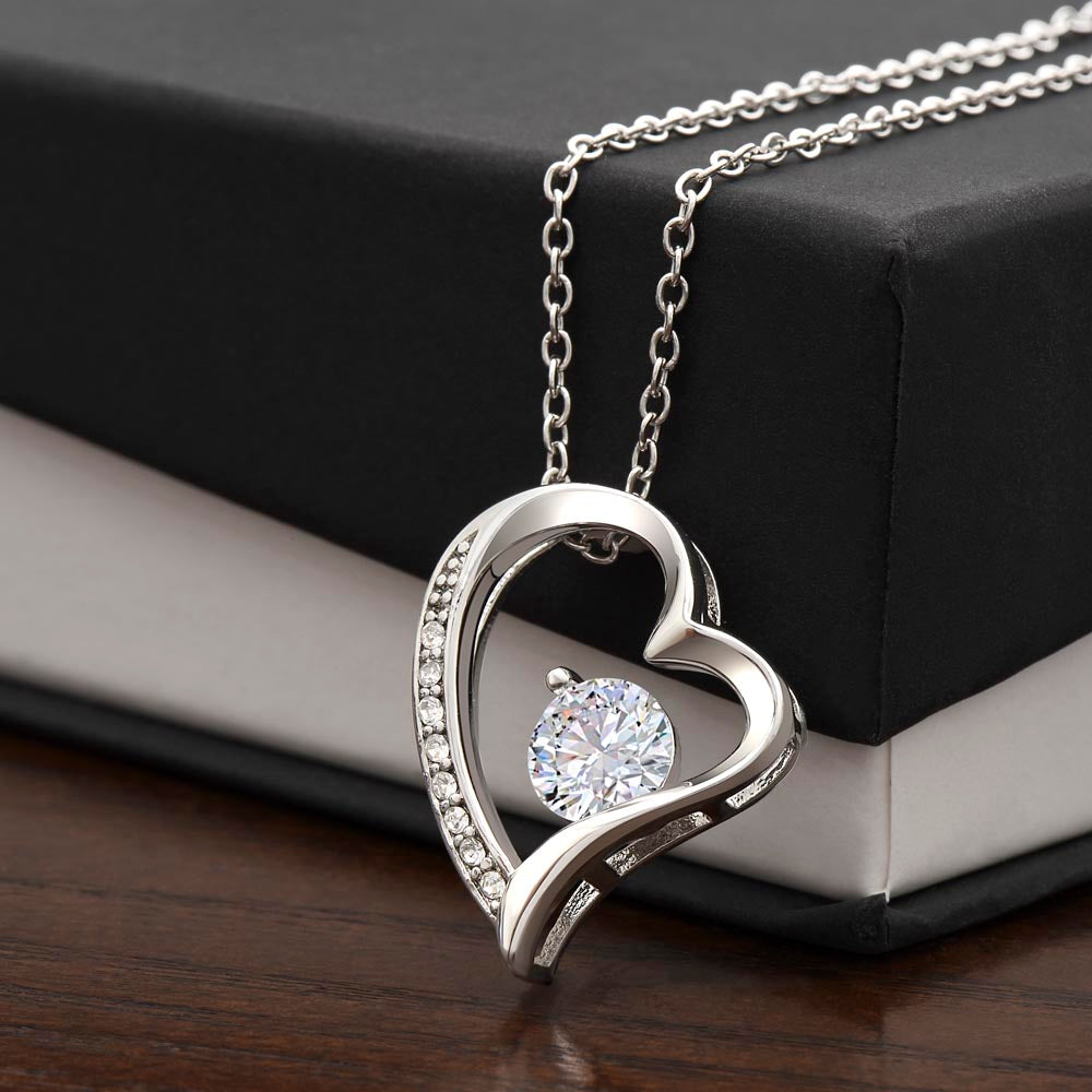 To Our Granddaughter, Always Remember This - Forever Love Necklace