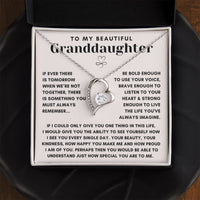 Thumbnail for Granddaughter, You Are Special To Me - Forever Love Necklace