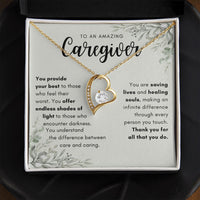 Thumbnail for To An Amazing Caregiver - Forever Love Necklace