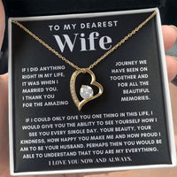 Thumbnail for To My Wife, You Are My Everything - Forever Love Necklace