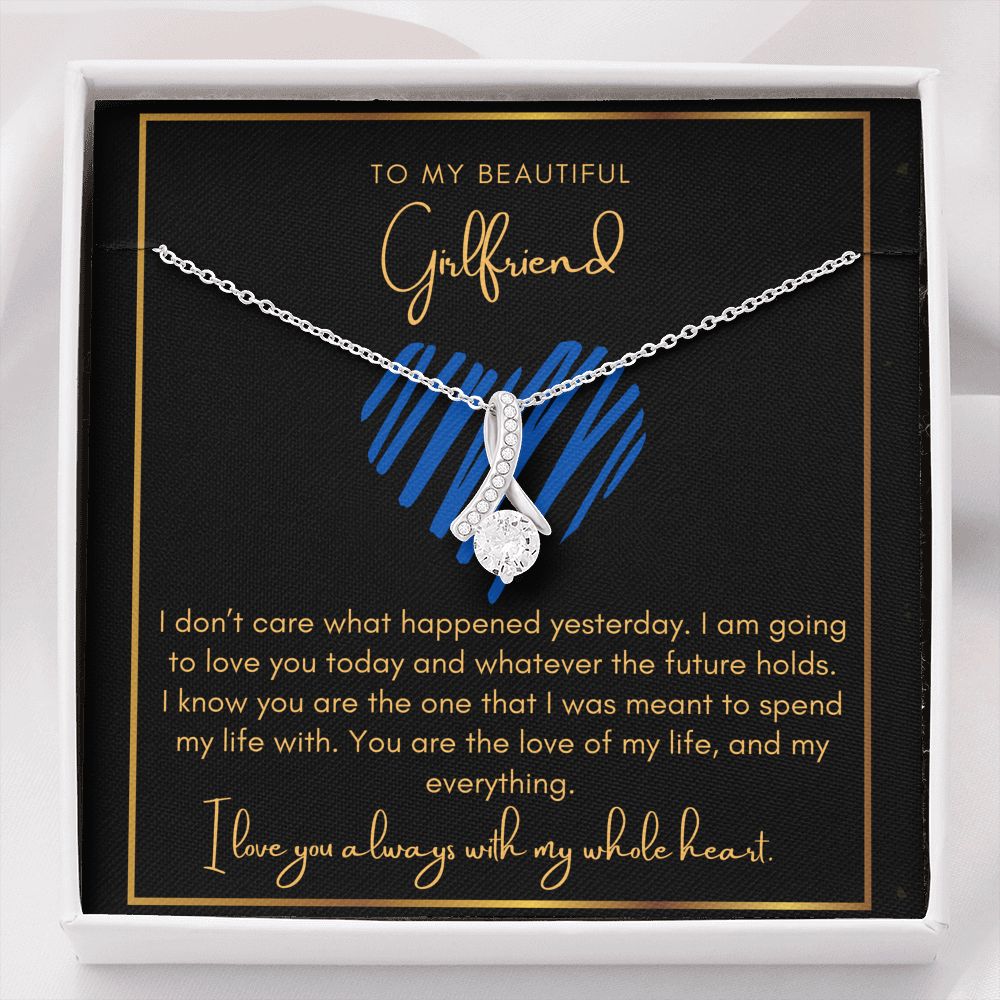 To My Girlfriend, My Everything - Alluring Beauty Necklace