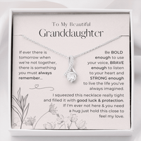 Thumbnail for To My Granddaughter, Always Remember This - Alluring Beauty Necklace
