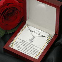 Thumbnail for To Our Daughter-In-Law, You Have Been A Blessing To Us - Alluring Beauty Necklace