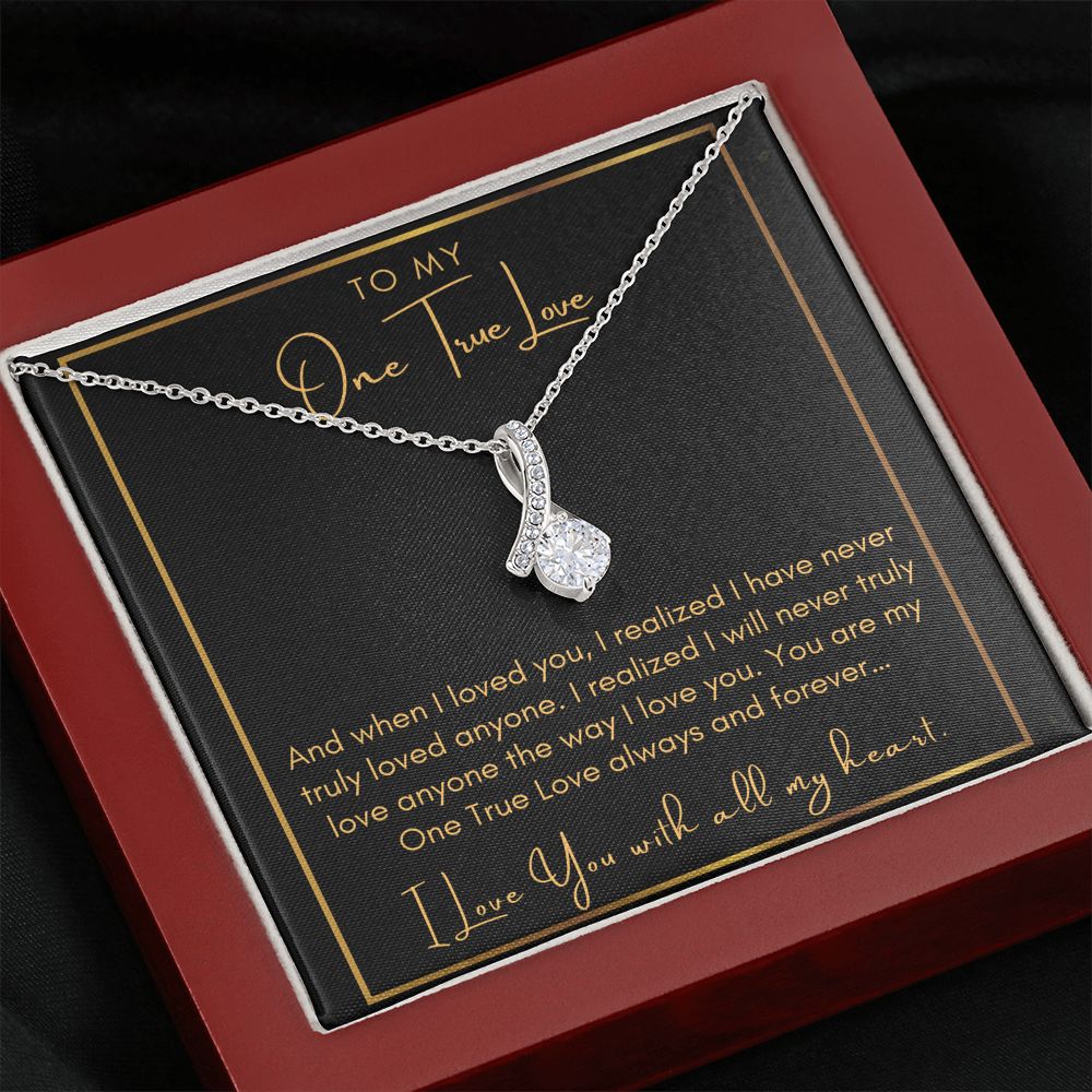 To My One True Love - Alluring Necklace