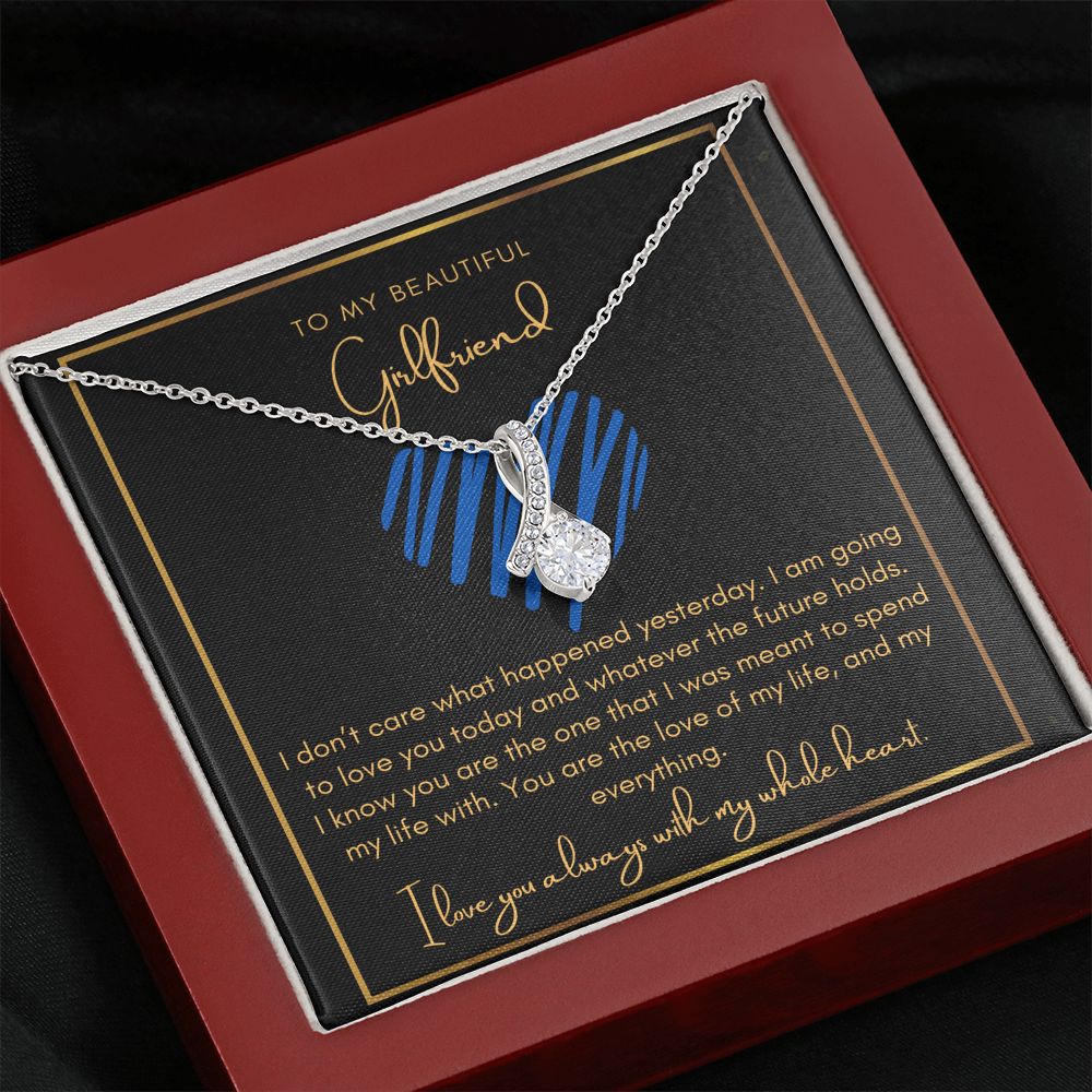 To My Girlfriend, My Everything - Alluring Beauty Necklace
