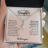 Thumbnail for To Our Daughter, On Your Wedding Day - Alluring Beauty Necklace