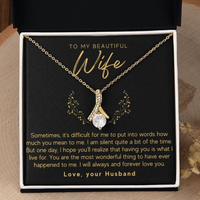 Thumbnail for To My Wife,  I Live For You - Alluring Beauty Necklace